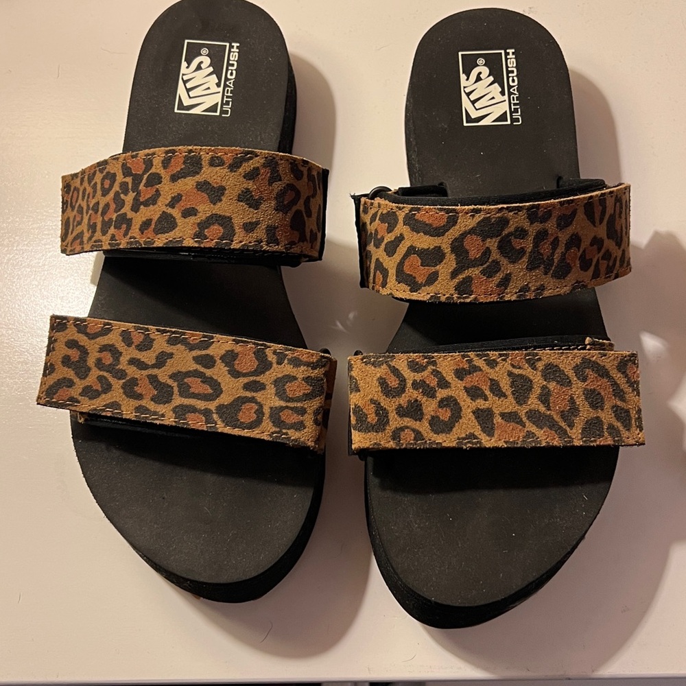 Vans Cayucas Slide Mega Platform Size 8